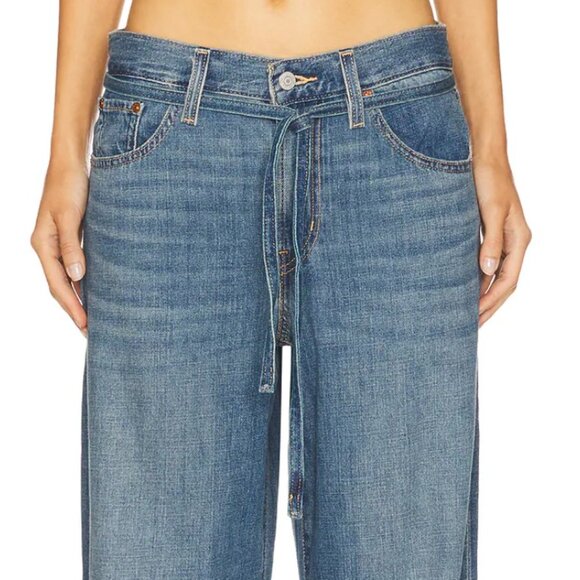 Levi's XL Straight Superwide Lighweight Mid-Rise Women's Jeans SZ 27 x 29 NWT - Picture 4 of 6